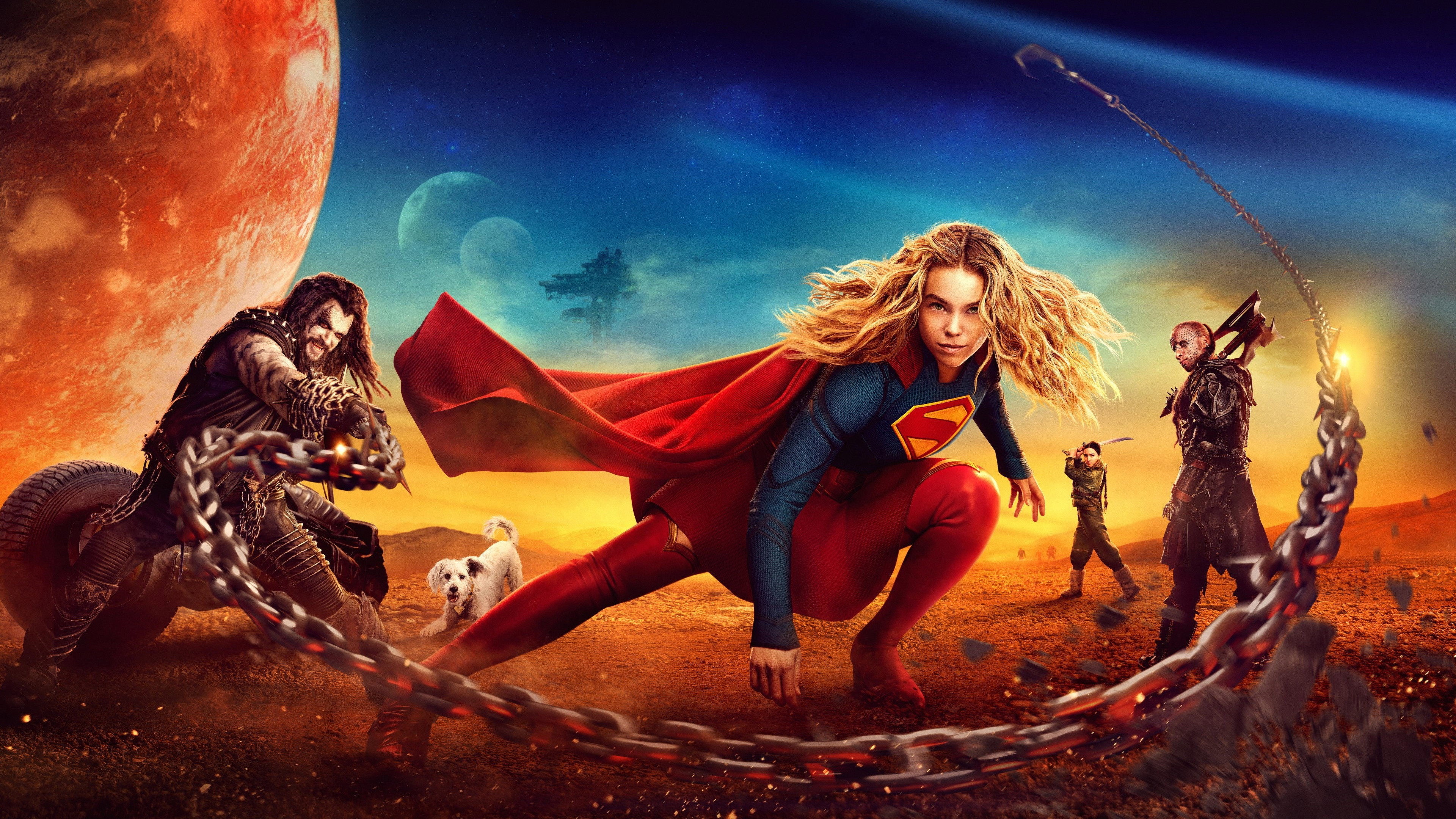 Backdrop of Supergirl