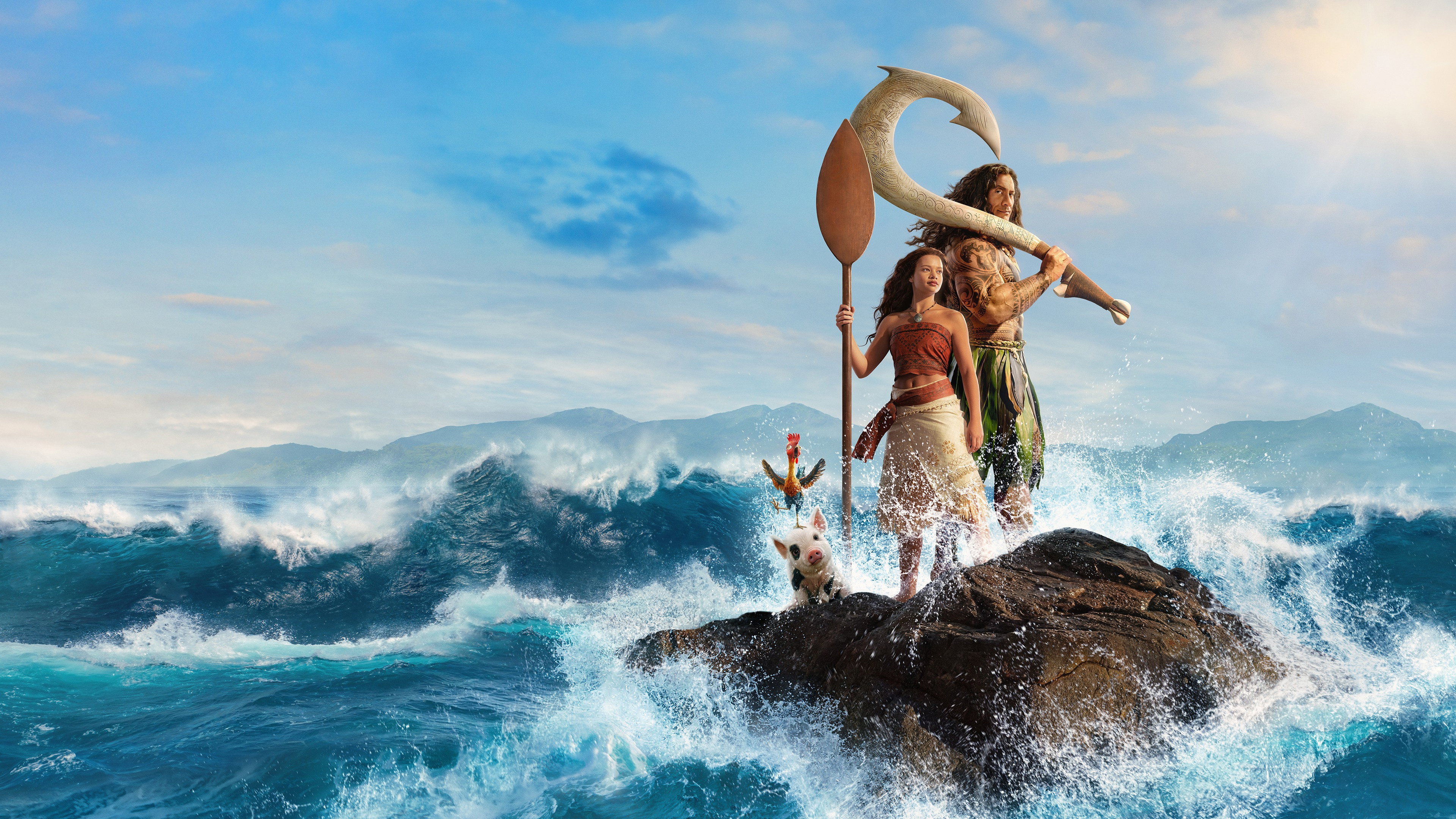 Backdrop of Vaiana