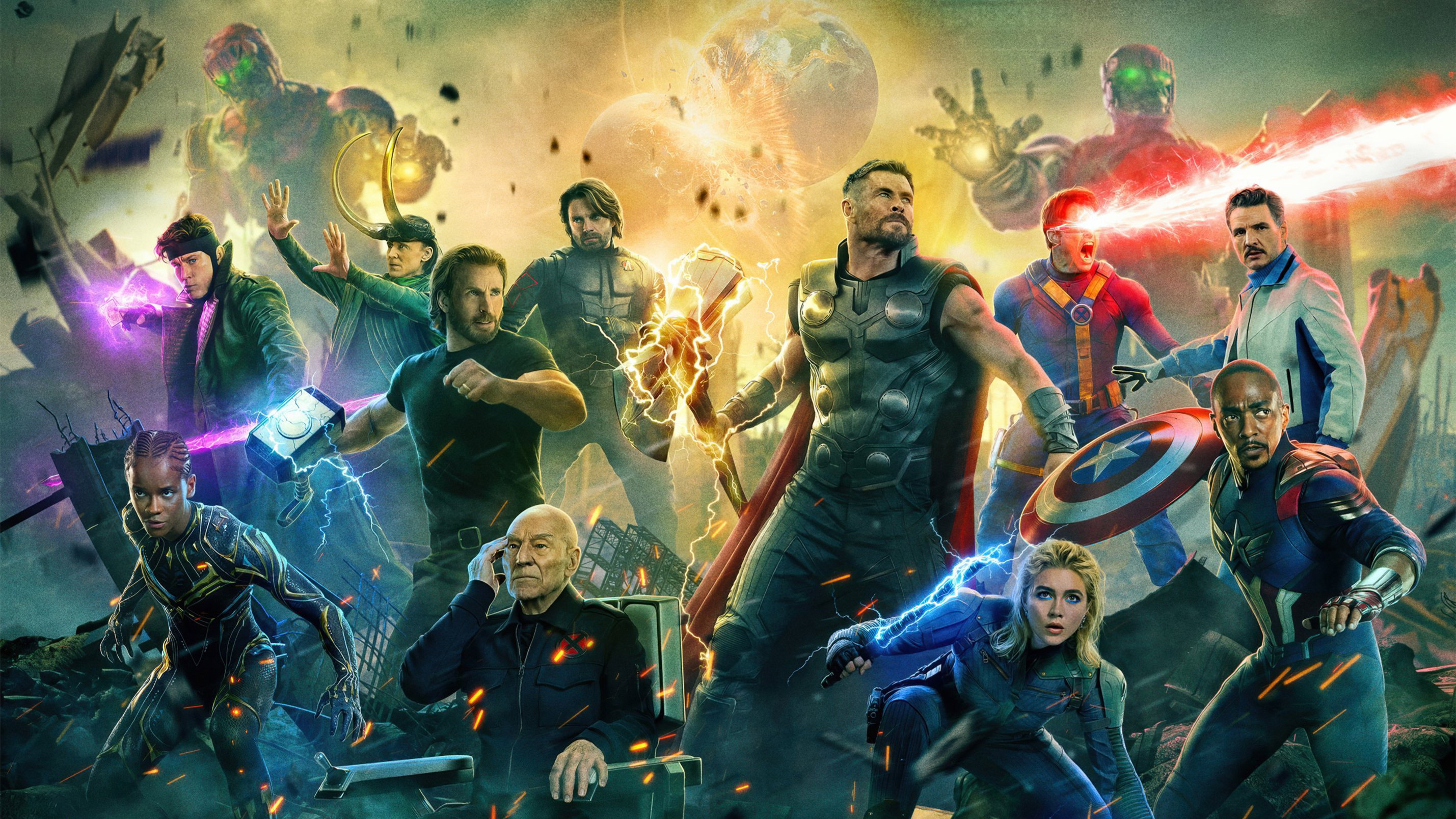 Backdrop of Vengadores: Doomsday