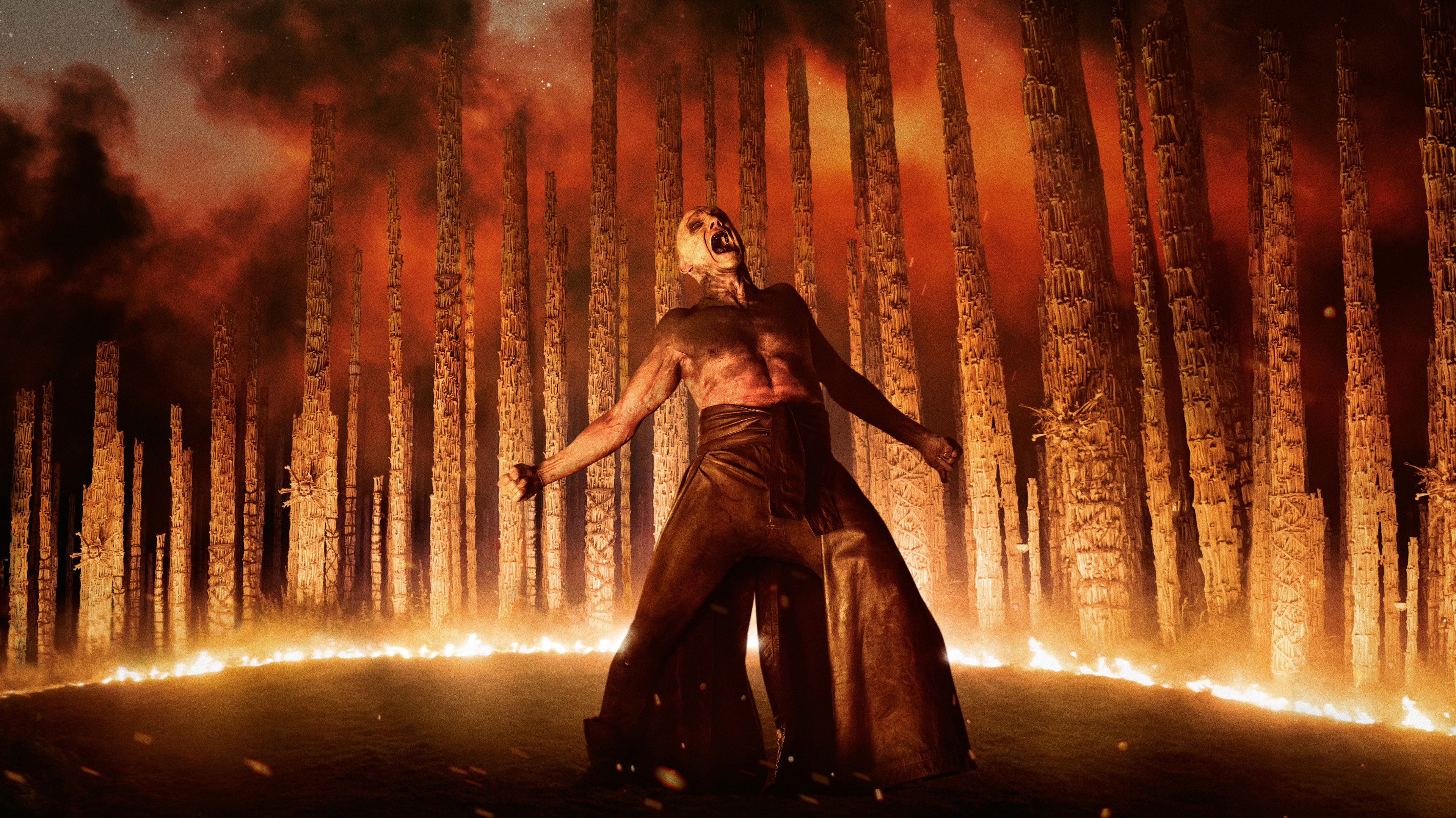 Backdrop of 28 años después: El templo de los huesos