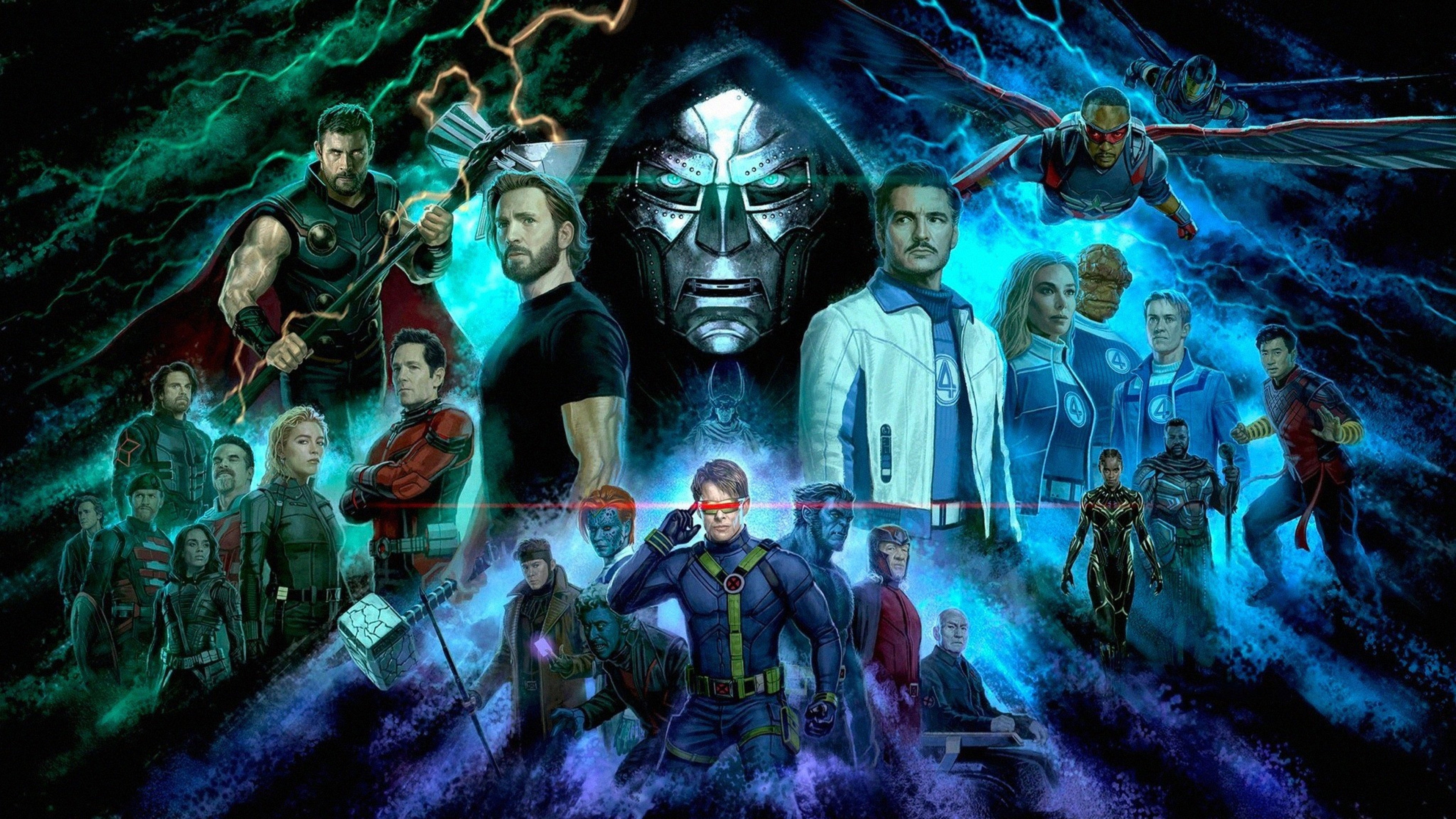 Backdrop of Vengadores: Doomsday