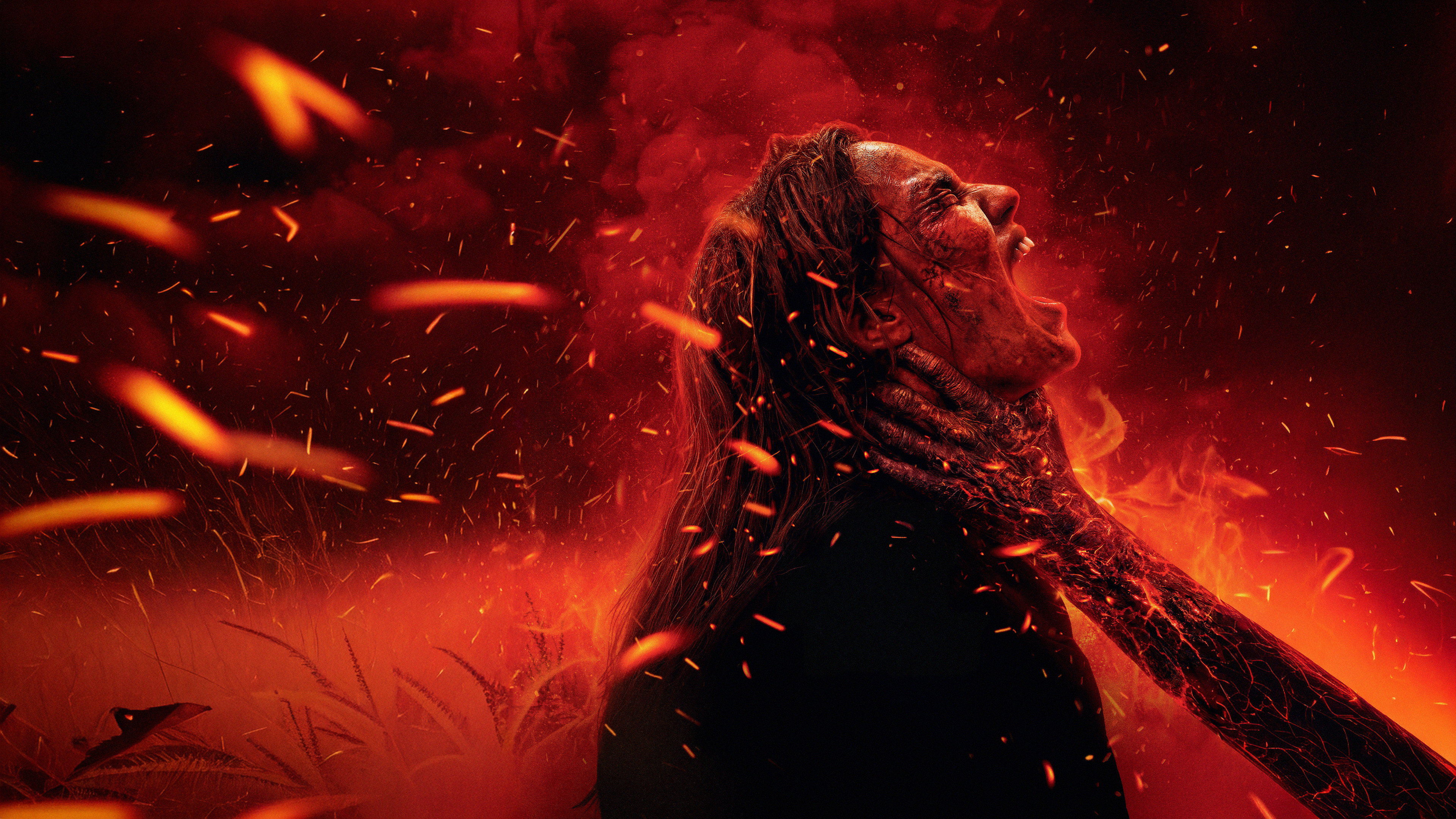 Backdrop of Posesión infernal: En llamas