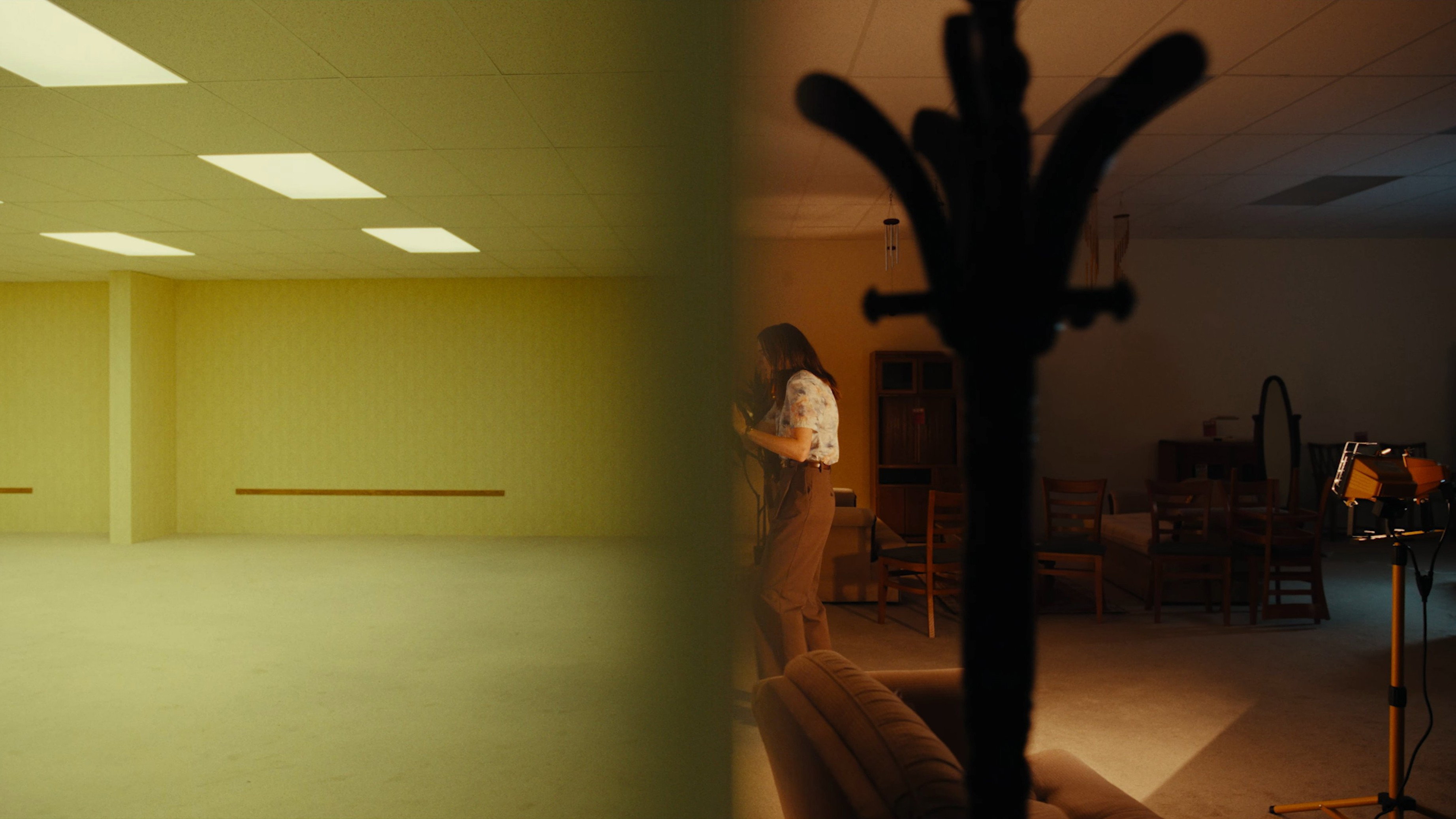 Backdrop of Backrooms