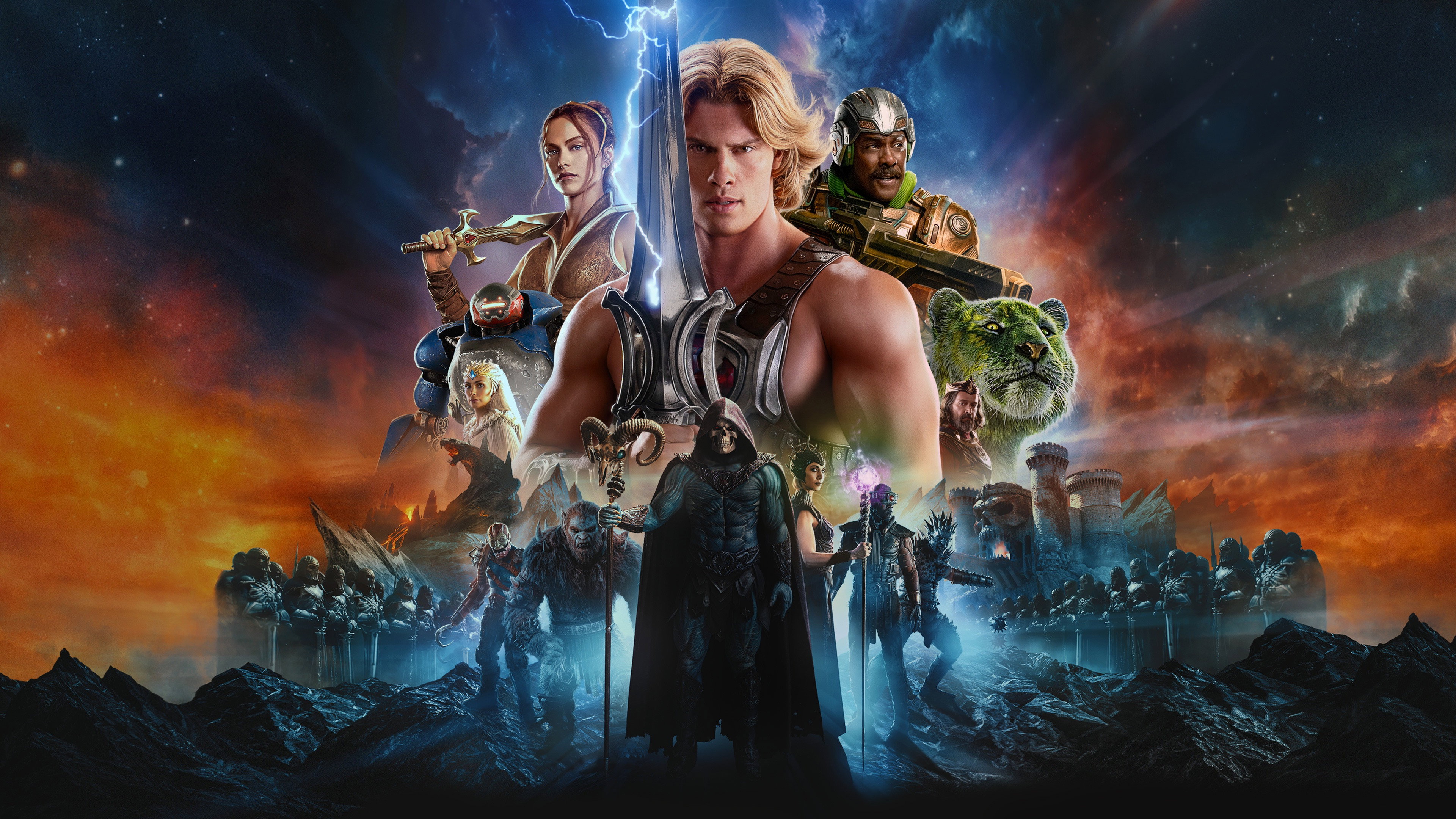 Backdrop of He-Man y los masters del universo
