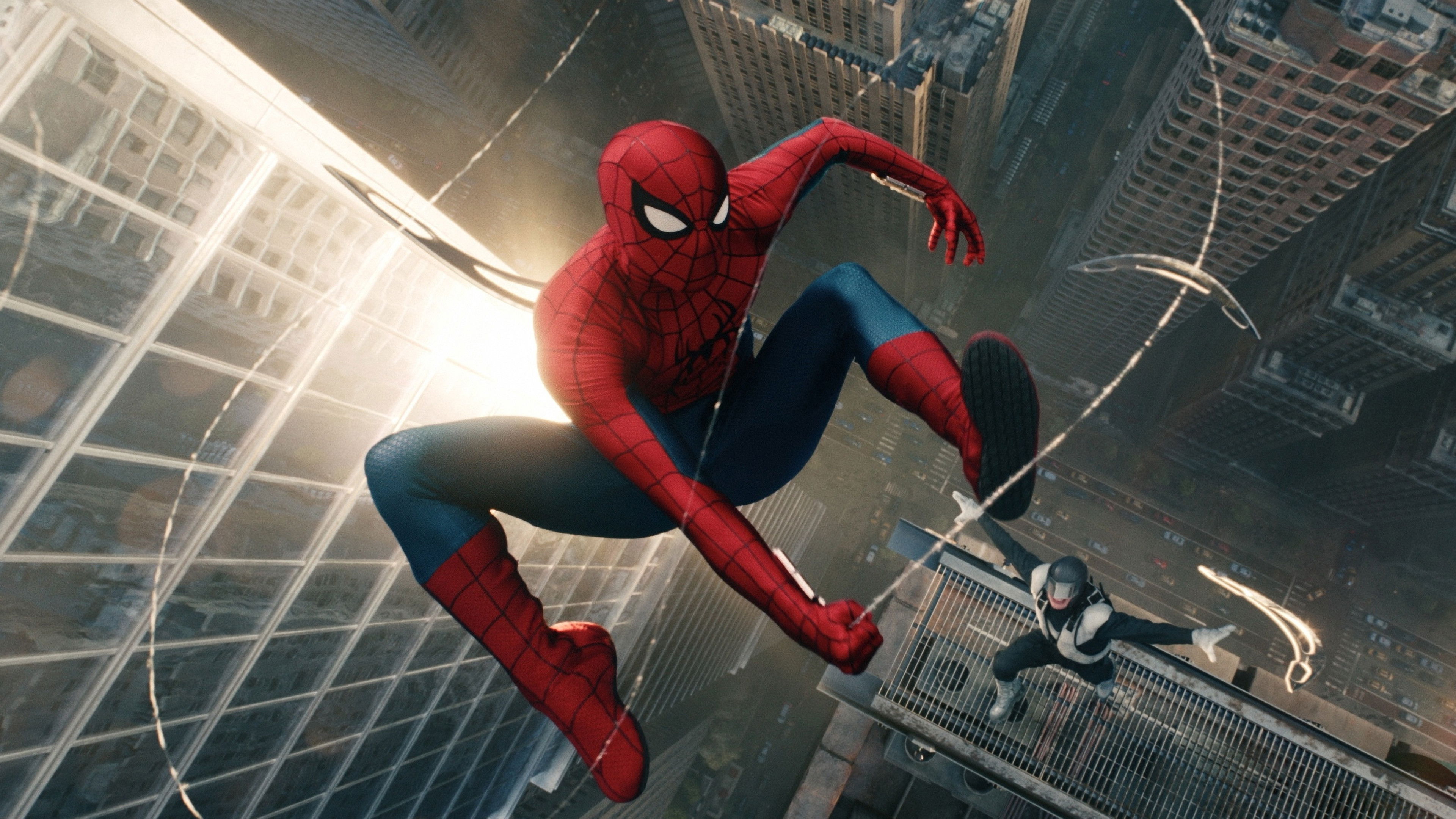 Backdrop of Spider-Man: Un nuevo día